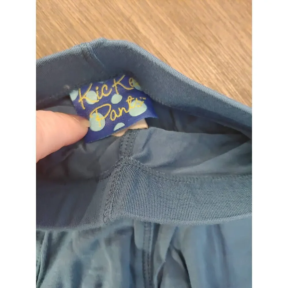 NEW Kickee Pants Blue Cargo Pants Infant baby Boys Size 0-3 months